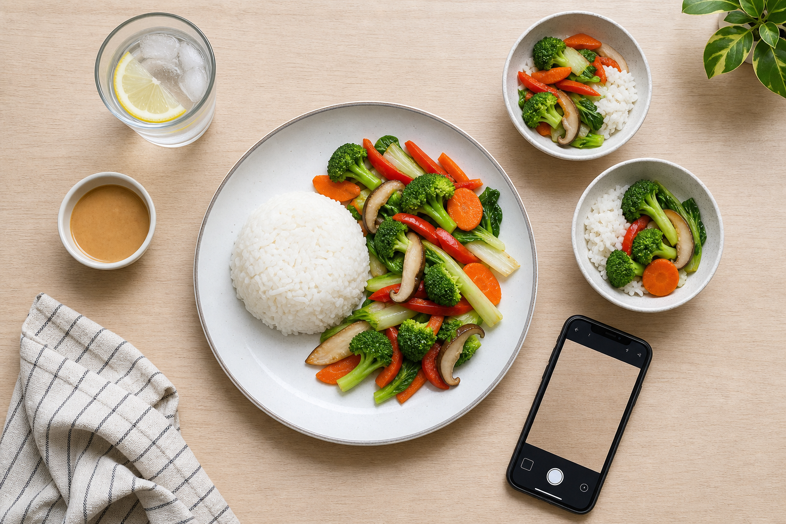 When food photo recognition is off: how to adjust portions and ingredients